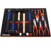 Dynamic Tools 11 Piece Hammer & Pliers Set With Foam Tool Organizer D096001-FT5T